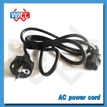 12 Volt Schuko Plug AC Power Cord for TV